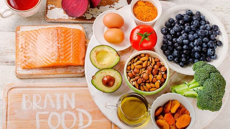 fødevarer, der er rige på vitaminer til hjernen